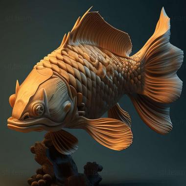 3D model Liof aquarium fish fish (STL)